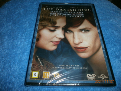 THE  DANISH  GIRL     uusi    DVD