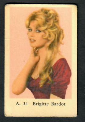 Keräilykuva - Brigitte Bardot A. 34