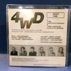 4WD - NIGHT TIME M-/M- FIN -90, RED VINYL 7" EP + - pikkukuva 2