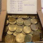 10 penniä 1963-82 941kpl 1mk 1993-98 57kpl 50p 86-90 48kpl - pikkukuva 1