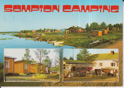 Vuotso, Sompion Camping .  sommitelmakortti , e37