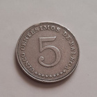 Panama 5 centesimos 1962, kiertänyt - pikkukuva 1