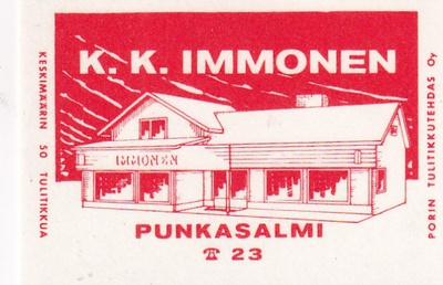 Punkasalmi, K. K. Immonen s41