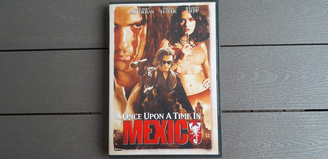 DVD: Once Upon A Time In Mexico (Antonio Banderas, Salma Hay