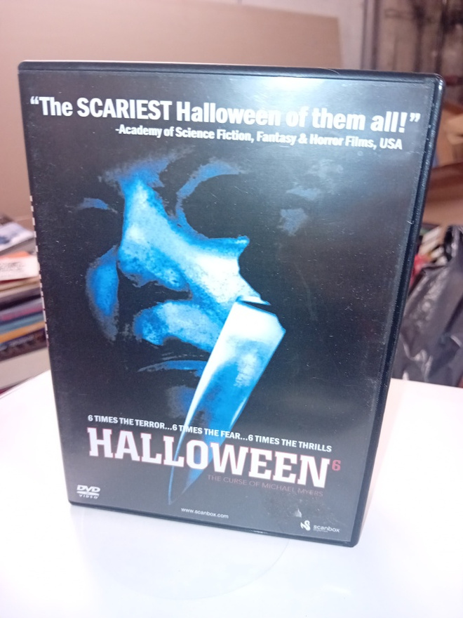 DVD Halloween 6 The Curse of Michael Myers  ( SIS POSTIKULU