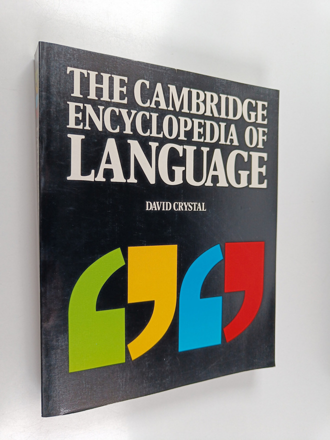 David Crystal : The Cambridge encyclopedia of language