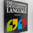 David Crystal : The Cambridge encyclopedia of language - pikkukuva 1