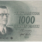 1000 Markkaa 1955 A-sarjaa tähdellä, vl.I, kl.6 - pikkukuva 1