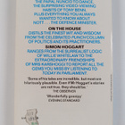 Simon Hoggart : On the house : the personalities and the ... - pikkukuva 2