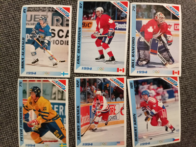 Jääkiekko kortteja 1994 olympic