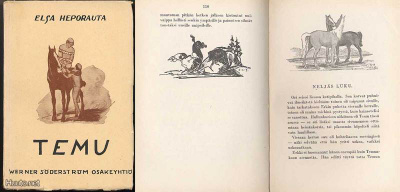 Heporauta, Elsa: Temu: Eläinromaani [hevonen] (1.p.,1931)