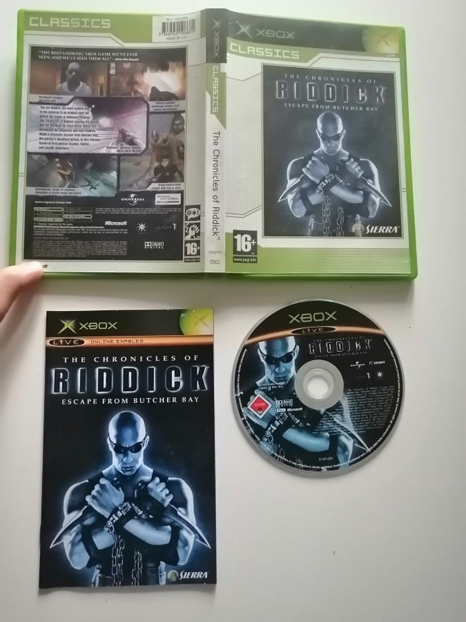 Chronicles of Riddick, the: Escape from Butcher Bay (XBOX)