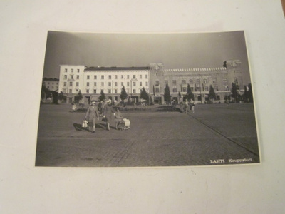 VANHA Postikortti Lahti 1950-l Alkup.Mallikappale