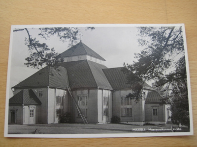 VANHA Postikortti Mikkeli 1950-l Alkup. Mallikappale