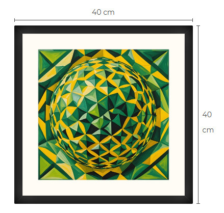 Uusi uniikki abstrakti art print taulu 40 cm x 40 cm