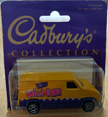 Dodge Ram 5.2 V8 Van 4 door 1991 Mini Eggs Majorette 1:65