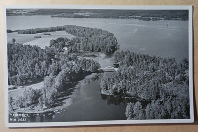 Tammela N:o 2433, kartanoa, puistoa, silta, Velj. Karhumäki