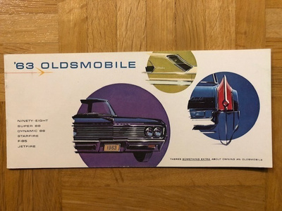 Esite Oldsmobile 1963: F-85, Starfire, F-85, Jetfire ym