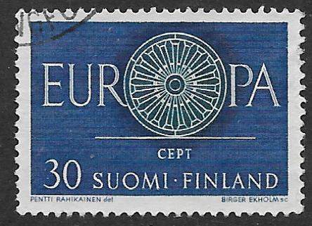 Eurooppa 1960 30mk (LAPE 525) O