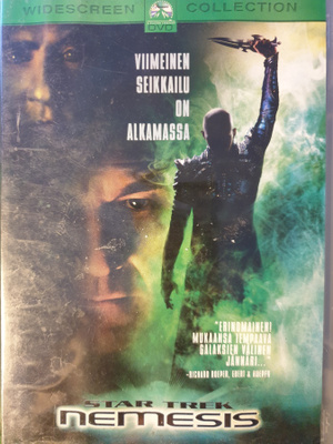 STAR TREK NEMESIS DVD