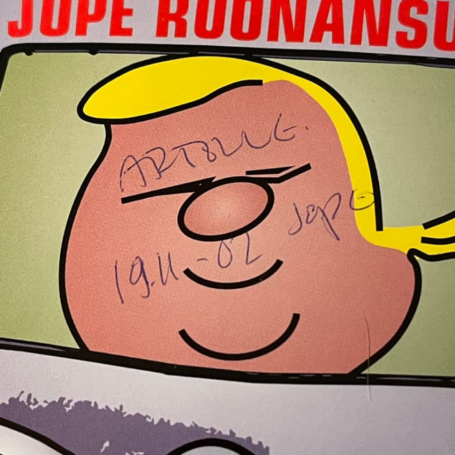Jope Ruonansuu - Työnnä kännykkä hanuriin nimikirjoituksella