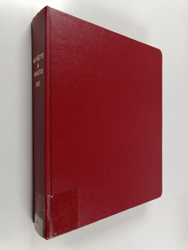 Metsästys ja kalastus vuosikerta 1987 (1-12)