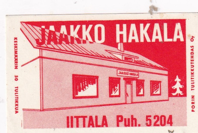 Iittala, Jaakko Hakala.         s43
