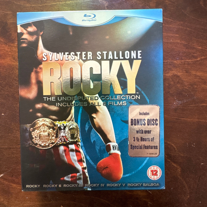 BD: Rocky - The Undisputed Collection -boksi
