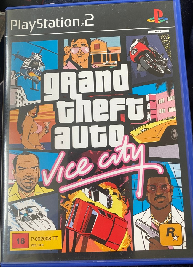Grand Theft Auto: Vice City PS2. UUSI