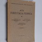 Acta Forestalia Fennica 37 - pikkukuva 1