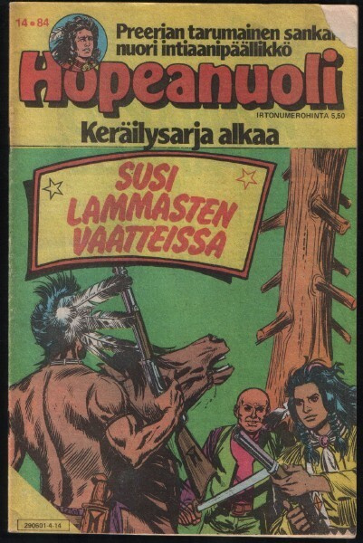 Hopeanuoli 14/1984 Susi lammasten vaatteissa