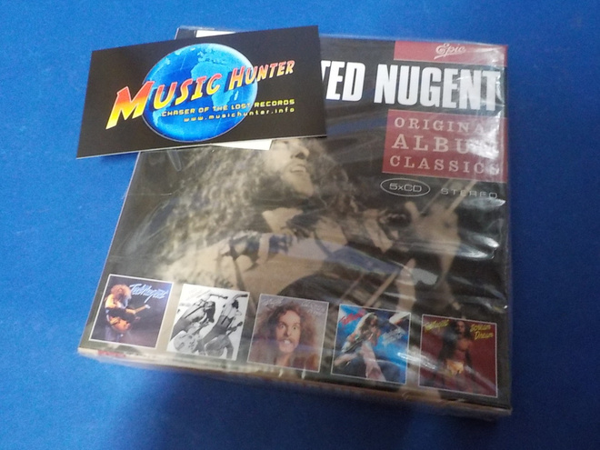 TED NUGENT - ORIGINAL ALBUM CLASSICS UUSI 5CD BOKSI