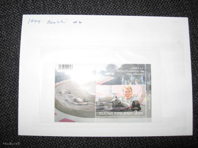 Suomi*Finland*Mika Häkkinen BL21 leimaamaton postituore