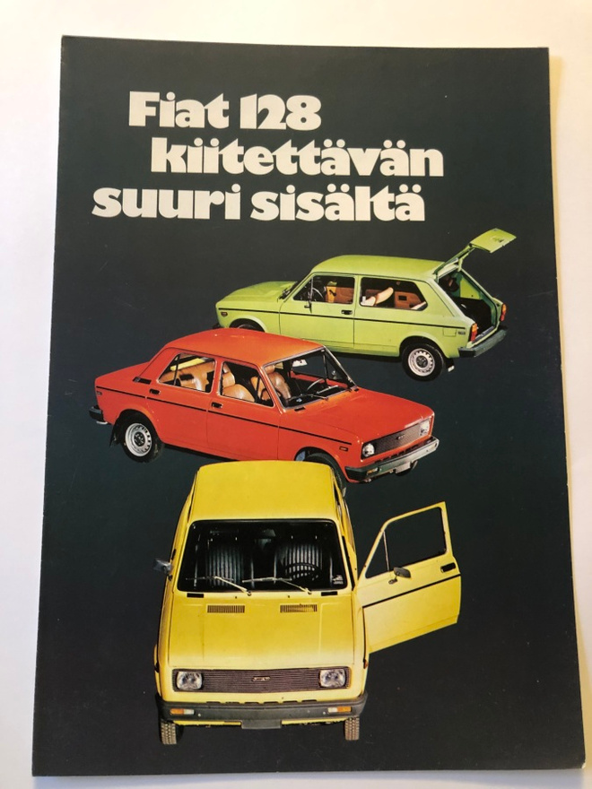 Myyntiesite - Fiat 128 - 5/1978