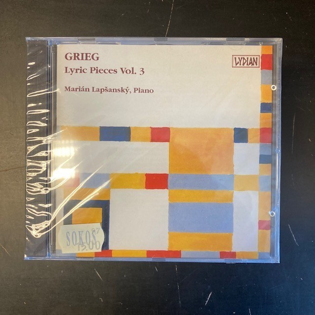 Marian Lapsansky - Grieg: Lyric Pieces Vol.3 CD (UUSI)