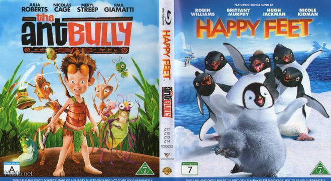 Happy Feet & The Ant Bully  -  (2 Blu-ray)