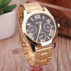 204 .. Men & Women Analog Gold Roman .. Rannekello - pikkukuva 2