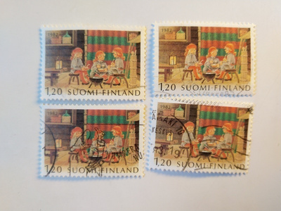 Postimerkki joulupostimerkki 1982 1,20