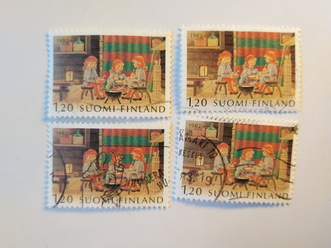 Postimerkki joulupostimerkki 1982 1,20