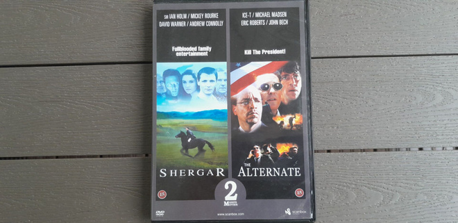 DVD: Shergar (Mickey Rourke 1999) + The Alternate (Ice-T 200