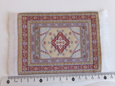 Nukkekoti matto 10 x 15,5 cm