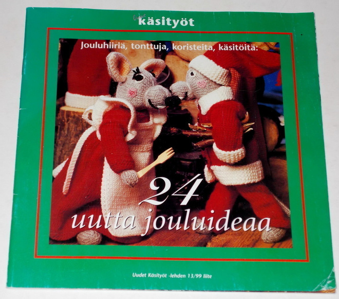 Uudet käsityöt lehden liite ; 24 uutta jouluideaa - 1999
