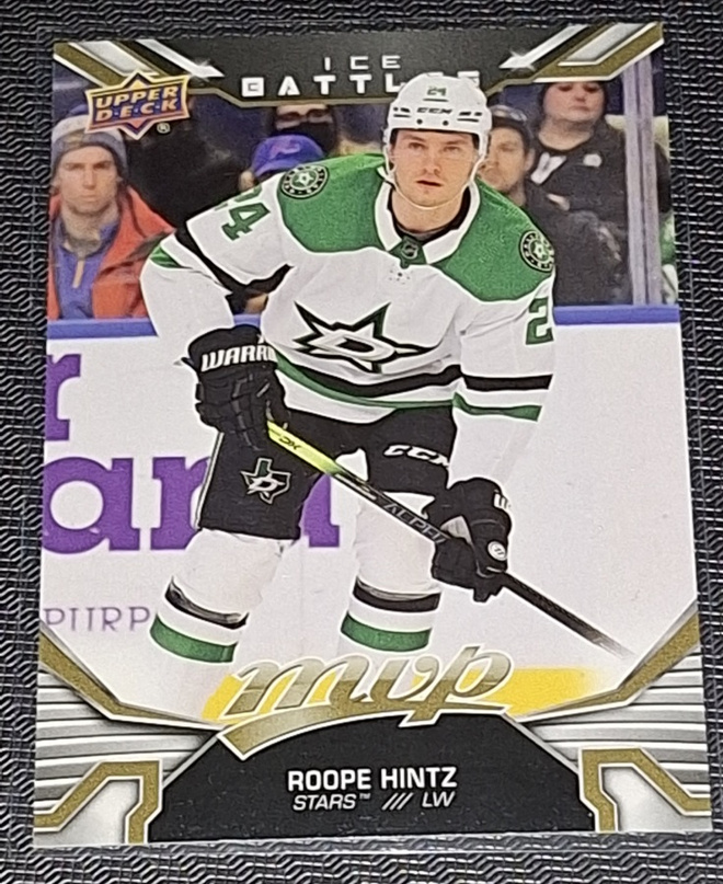 2022-23 Upper Deck MVP Gold Ice Battles #96 Roope Hintz Dall