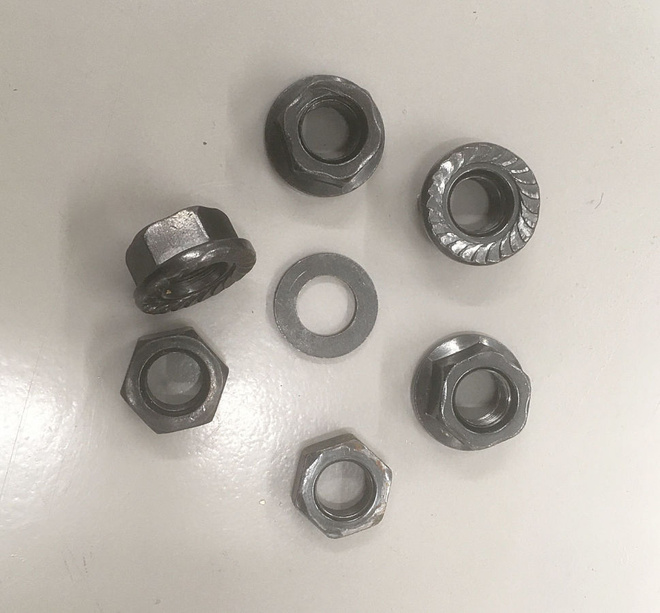 Pyöränakselin muttereita mini BMX 12mm