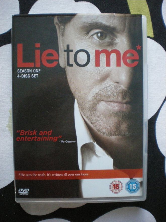 DVD Lie To Me - season one 4 disc set - Paljastavat valheet