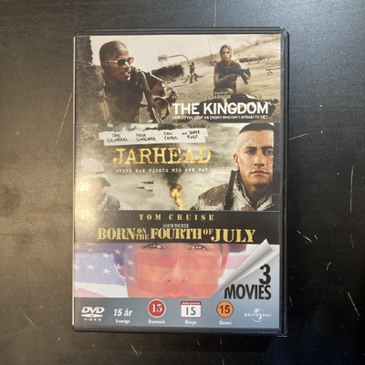 Kingdom / Merijalkaväen mies / Syntynyt 4. heinäkuuta 3DVD