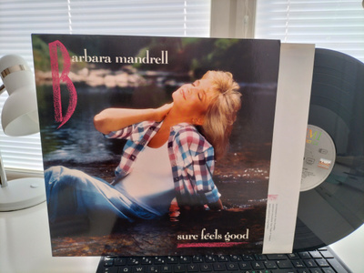 BARBARA MANDRELL, Sure feels good, LP EEC -87 UPEA KUNTO !!