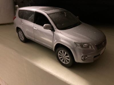 Toyota Rav4 mk3 1/30 pienoismalli. Hyvin harvinainen.