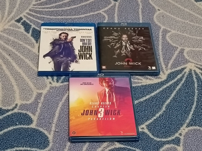 John Wick 1-3 Blu-Ray
