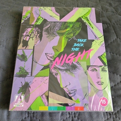 Take Back The Night Blu-ray slipcase **muoveissa**